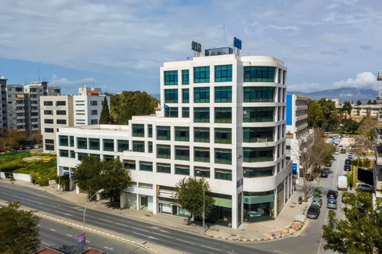 Mixed-use building in Agioi Omologites, Nicosia
