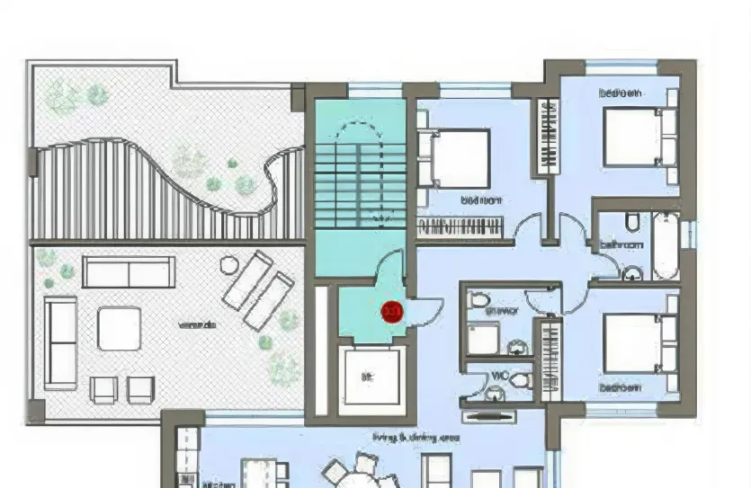 2-bedroom apartment - 13993, photo 7