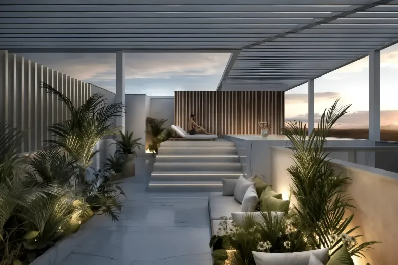 2 bedroom penthouse in Potamos Germasogeias, Germasogeia, Limassol