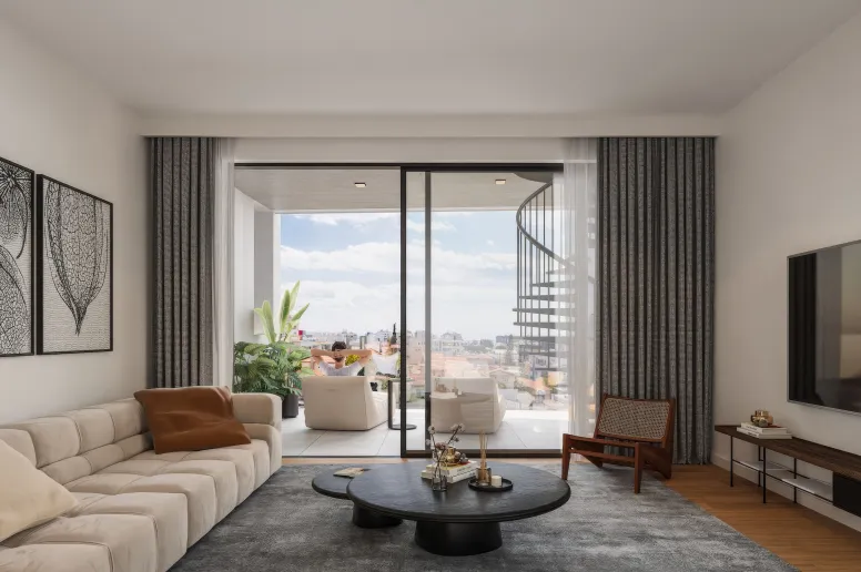 3 bedroom penthouse in Agia Zoni, Limassol City, Limassol