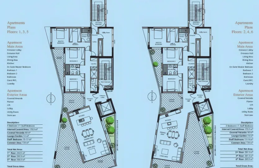 Квартира с 3-мя спальнями - 12046, photo 19