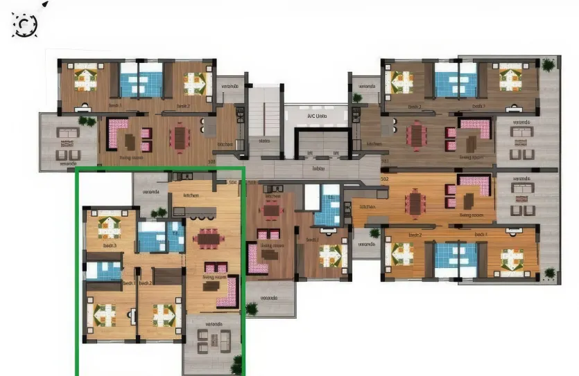 3-bedroom apartment - 11670, photo 10