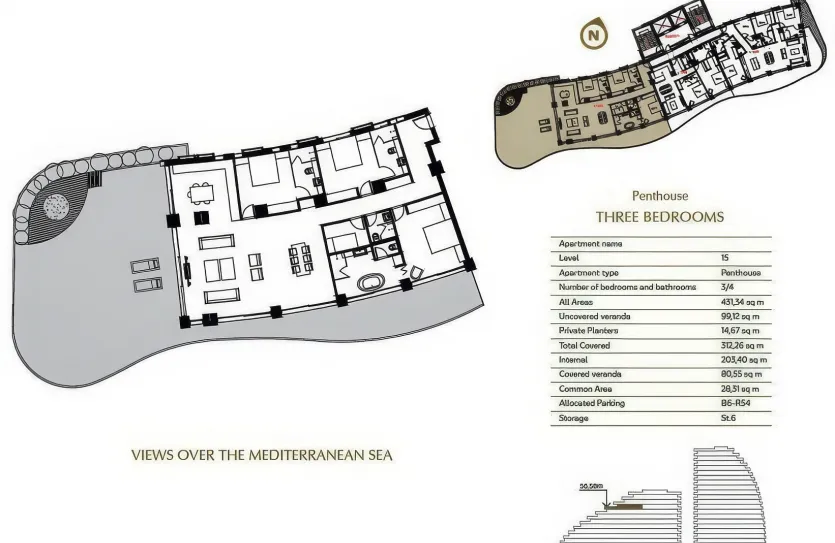 4-bedroom penthouse - 12550, photo 20