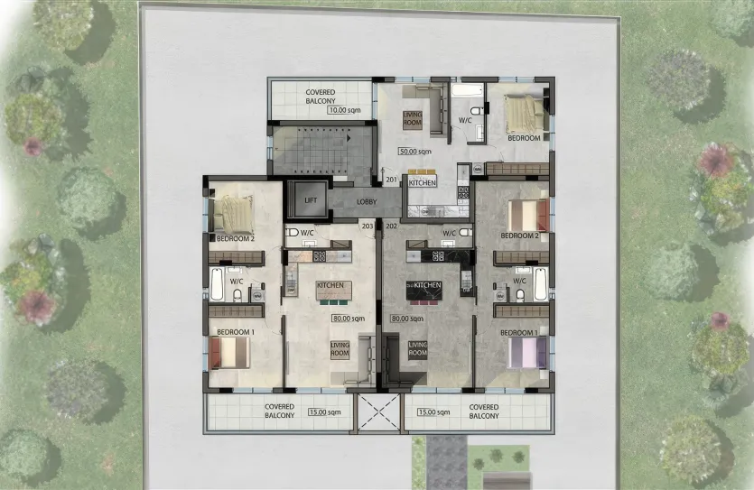 2-bedroom apartment - 13011, photo 13