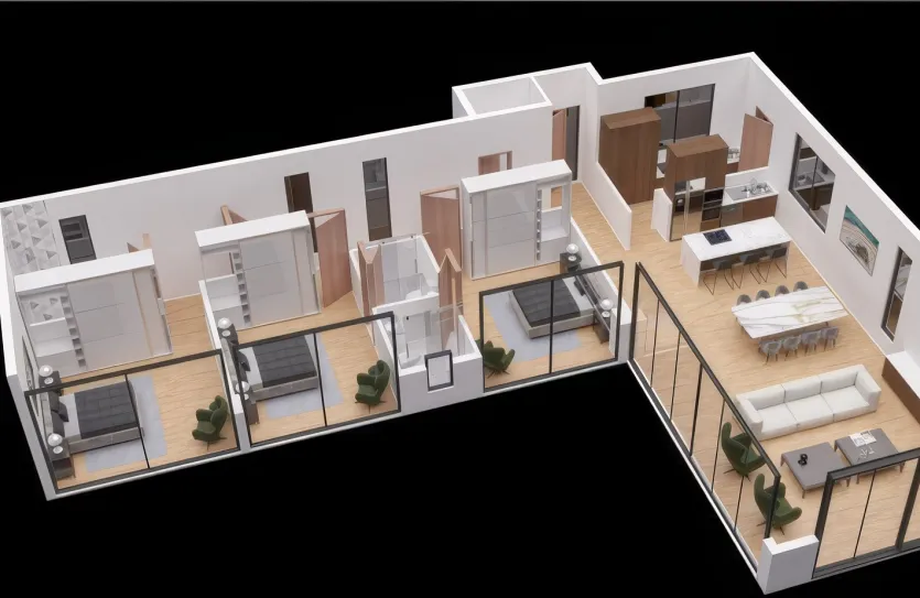 Дом с 3-мя спальнями - 13482, photo 11