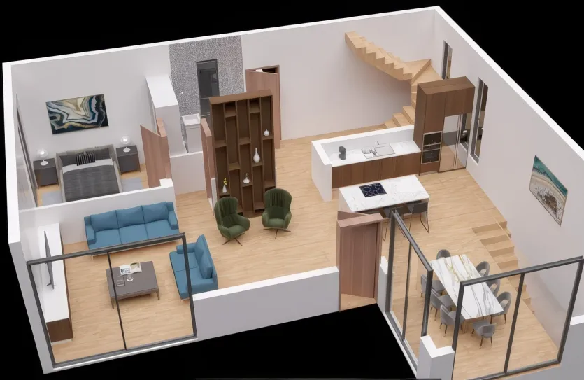 Дом с 3-мя спальнями - 13482, photo 12