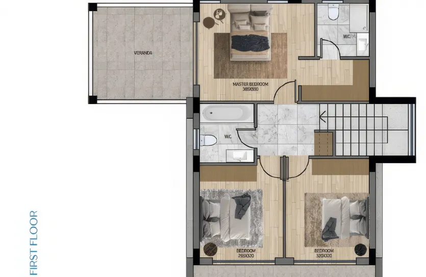 Дом с 3-мя спальнями - 13764, photo 13