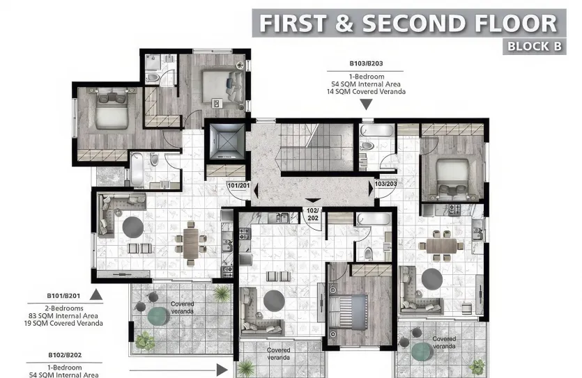 2-bedroom apartment - 13799, photo 6