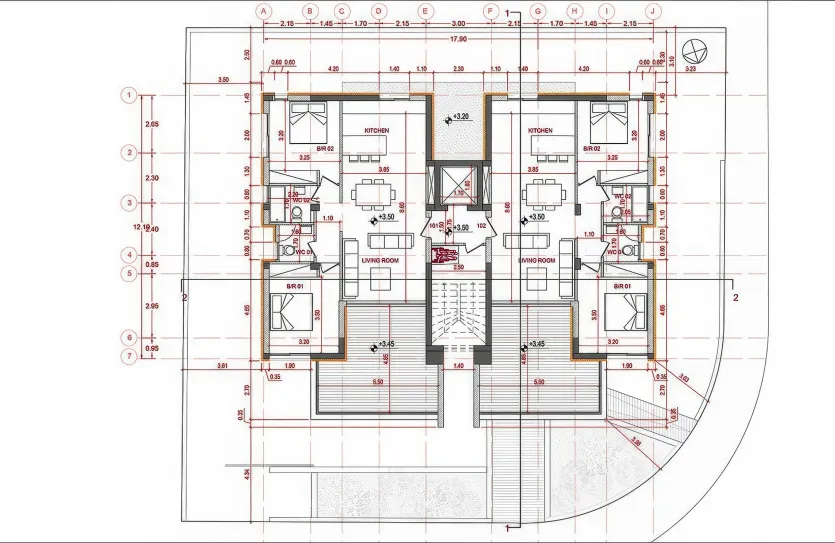 Квартира с 2-мя спальнями - 13800, photo 4