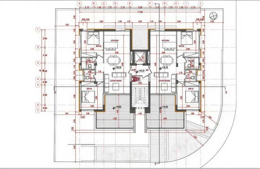 Квартира с 2-мя спальнями - 13800, photo 6