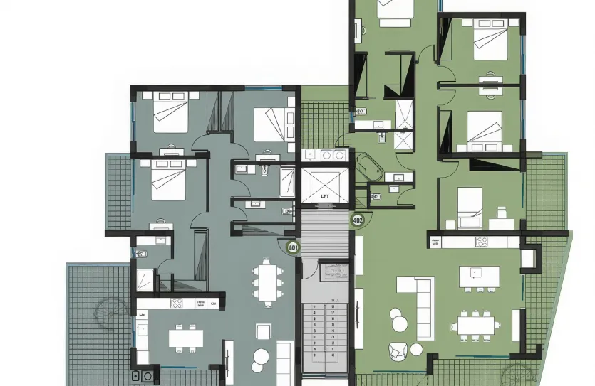 Пентхаус с 3-мя спальнями - 13884, photo 7