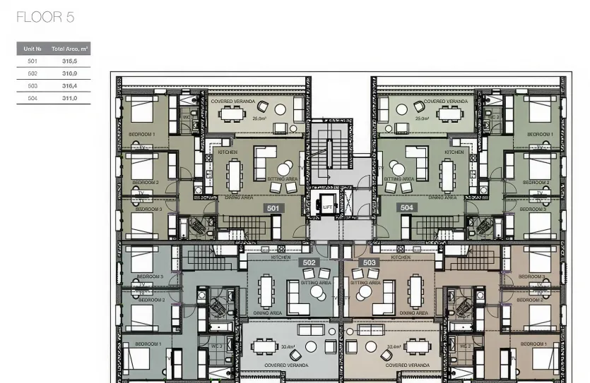 4-bedroom apartment - 13934, photo 12