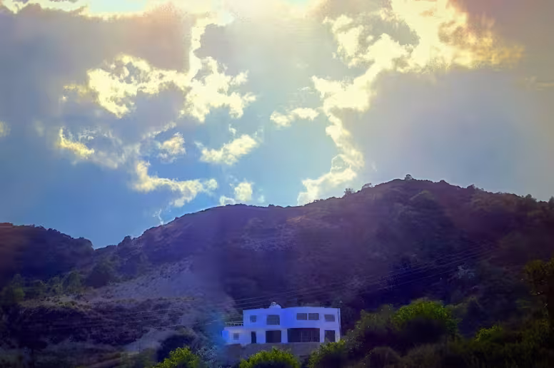 Plot with two houses in Parekklisia, Limassol - 14121