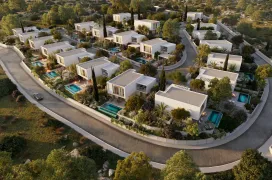 Project of contemporary villas in Parekklisia, Limassol - 14082