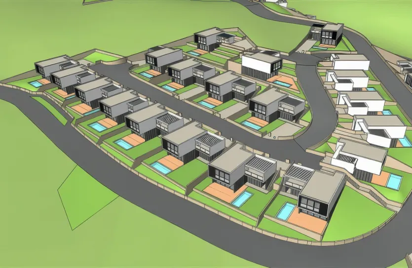 Проект современных вилл - 14082, photo 22