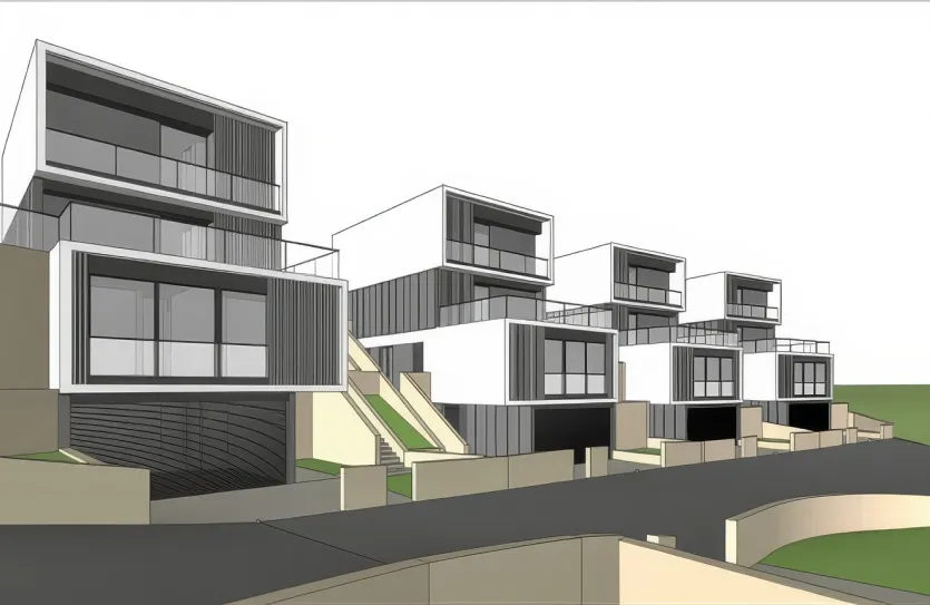 Проект современных вилл - 14082, photo 15