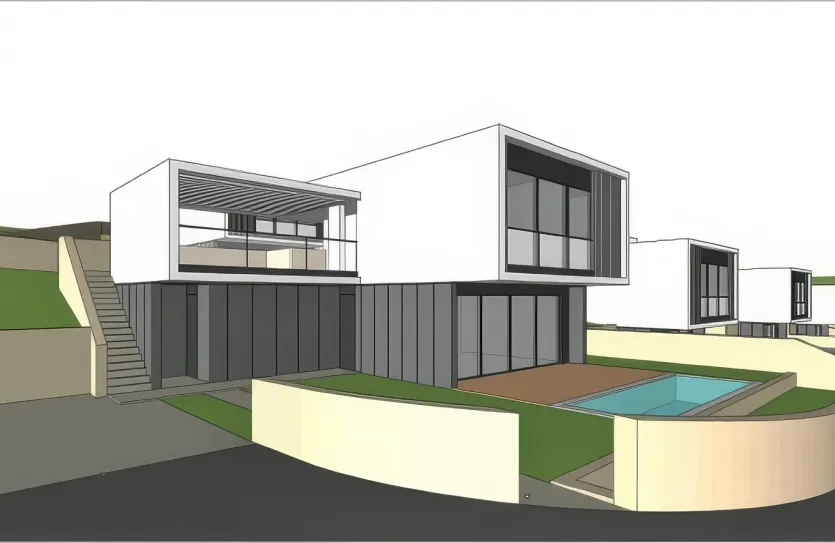 Проект современных вилл - 14082, photo 12