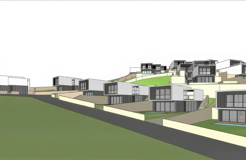 Проект современных вилл - 14082, photo 6