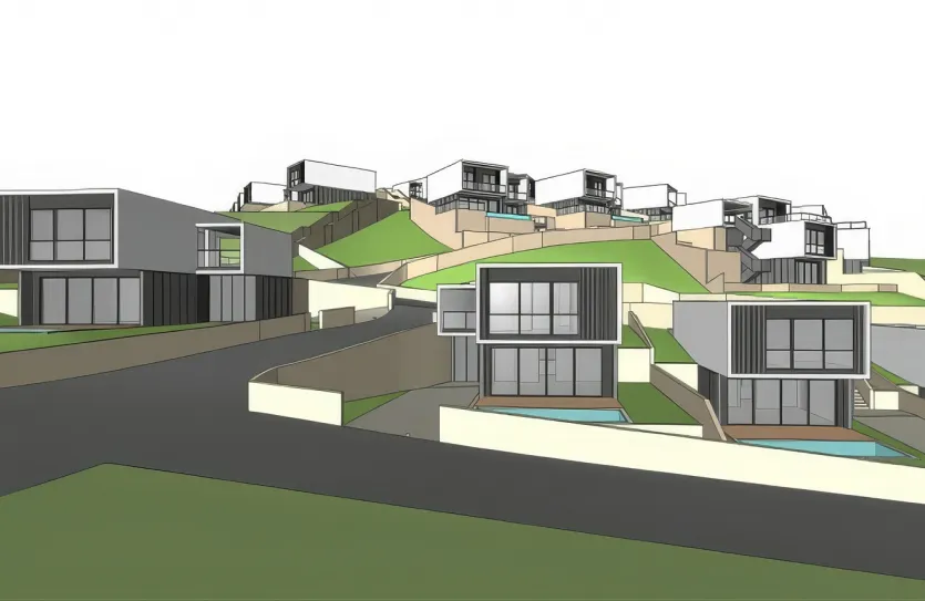 Проект современных вилл - 14082, photo 5