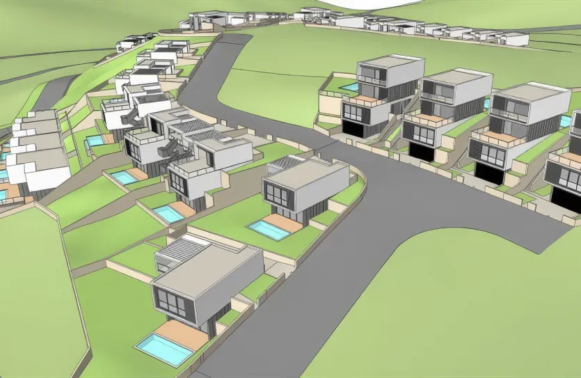 Проект современных вилл - 14082, photo 21