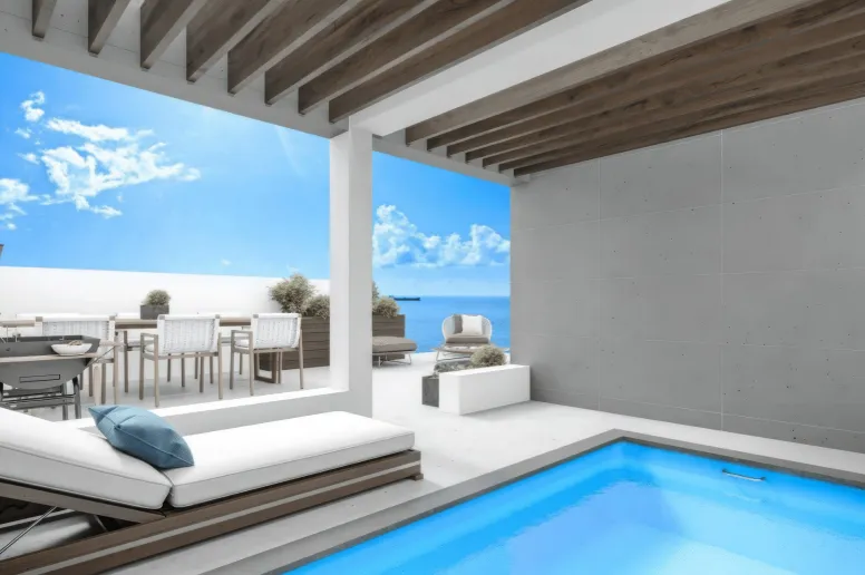 Penthouse in Germasogeia, Limassol - 14593, new development