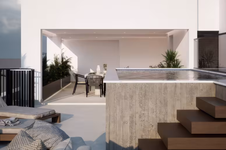 Penthouse in Panthea, Mesa Geitonia, Limassol - 14620, new development