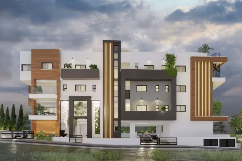 3 bedroom penthouse in Panthea, Mesa Geitonia, Limassol