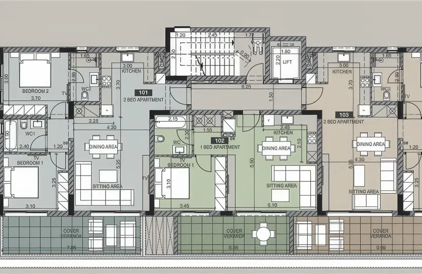2-bedroom apartment - 13294, photo 4