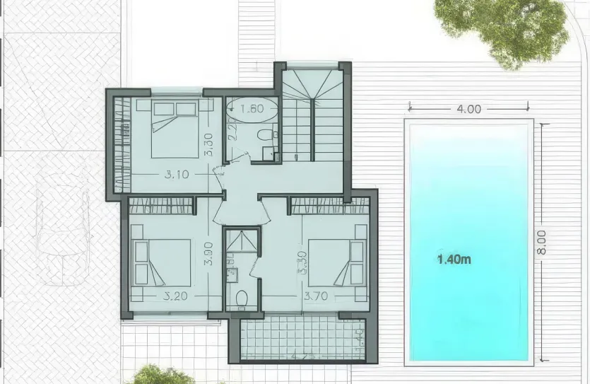 Дом с 3-мя спальнями - 12863, photo 6