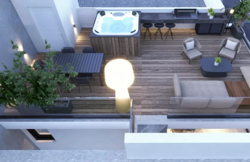 Пентхаус с 2-мя спальнями - 14884, photo 4