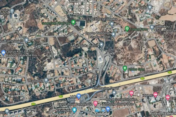 Residential plot in Kalogiroi, Mouttagiaka, Limassol - 15277