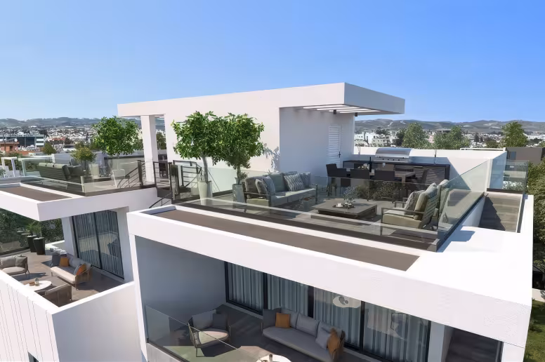 2 bedroom penthouse in Chrysopolitissa, Larnaca City, Larnaca, new development