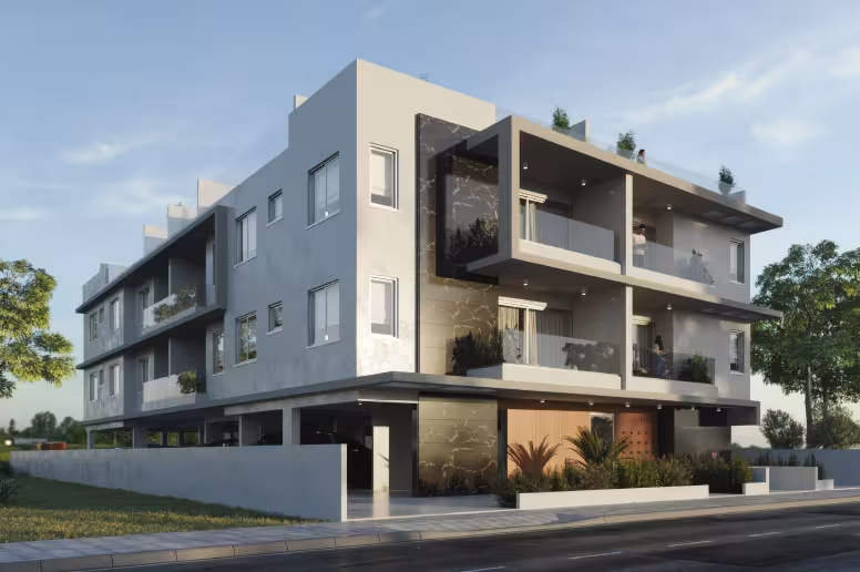 2 bedroom penthouse in Oroklini, Larnaca, new development