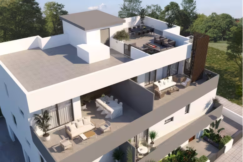 2 bedroom penthouse in Kiti, Larnaca, new development
