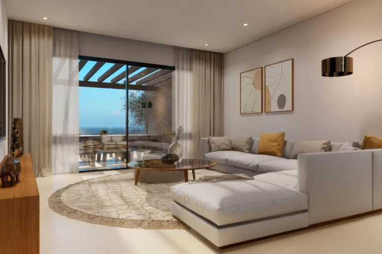3 bedroom penthouse in Tombs of the Kings area, Paphos Town, Paphos, new development