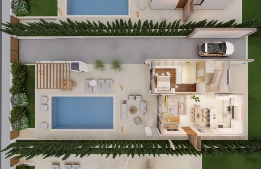 Дом с 3-мя спальнями - 16594, photo 16