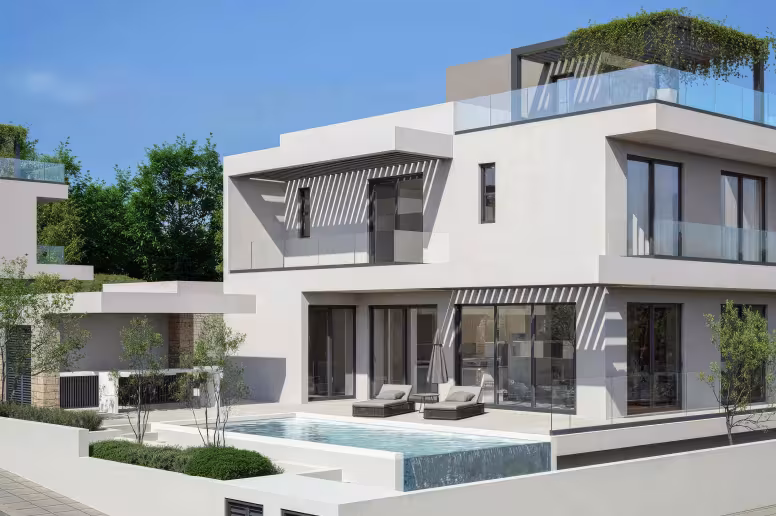 4 bedroom villa in Chloraka, Paphos, new development