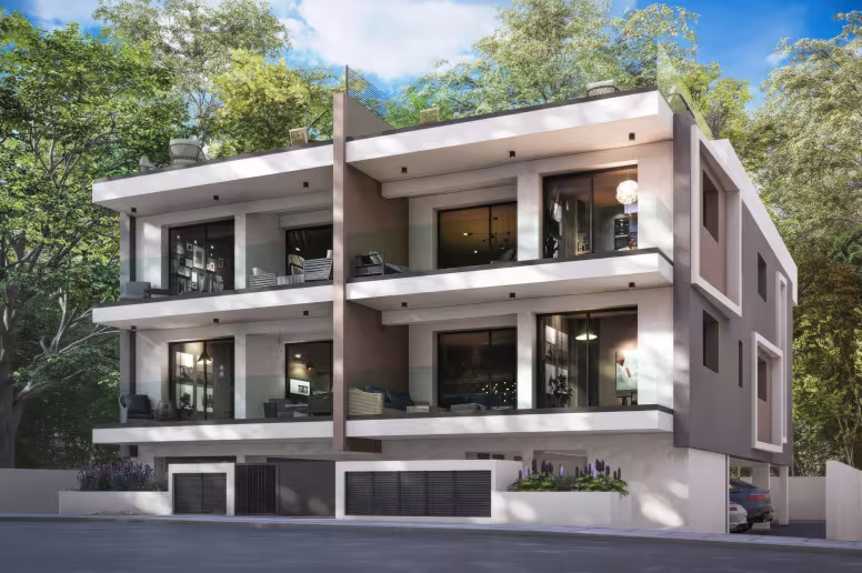 2 bedroom penthouse in Trachoni, Limassol, new development