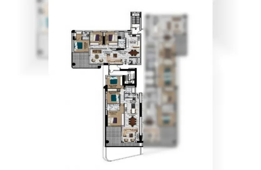 Квартира с 3-мя спальнями - 11689, photo 9