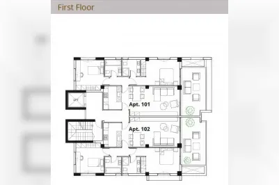 2-bedroom apartment - 12449, photo 2