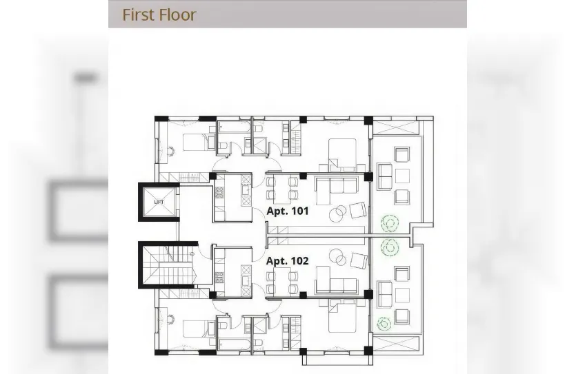 2-bedroom apartment - 12449, photo 3