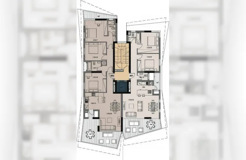 3-bedroom penthouse - 13233, photo 2