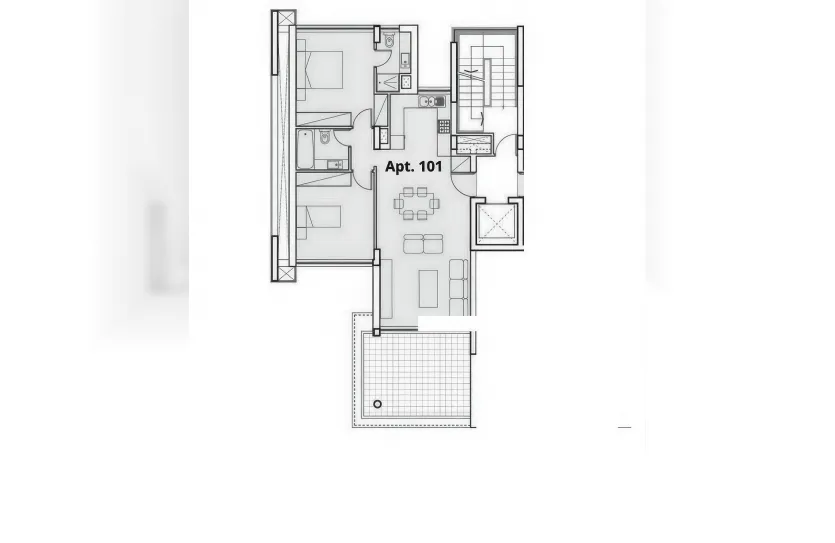 2-bedroom apartment - 13312, photo 7