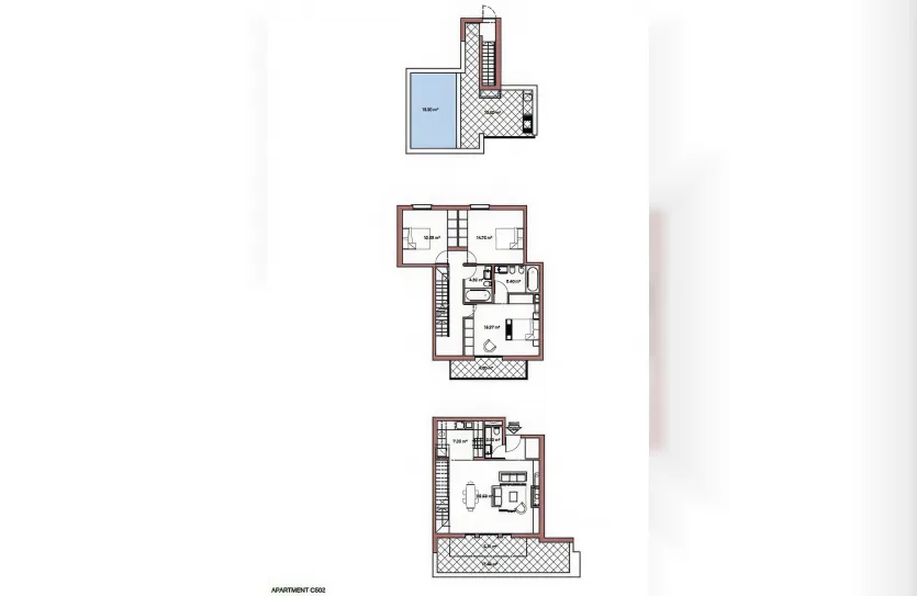 3-bedroom penthouse - 13481, photo 12