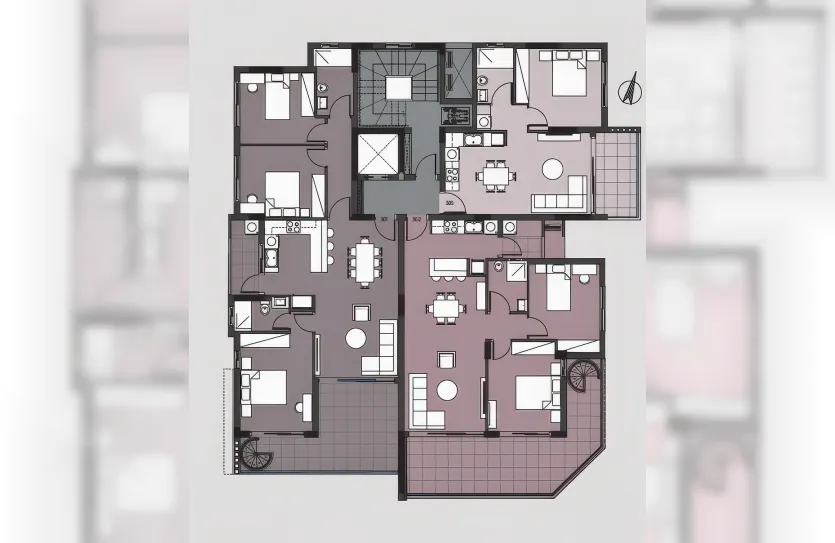 Квартира с 3-мя спальнями - 13825, photo 15