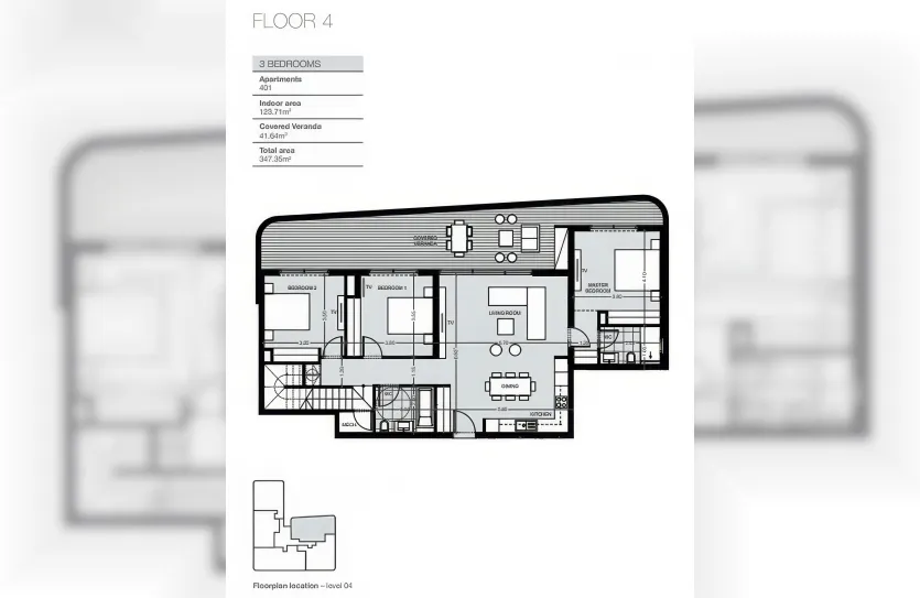Пентхаус с 3-мя спальнями - 13963, photo 14