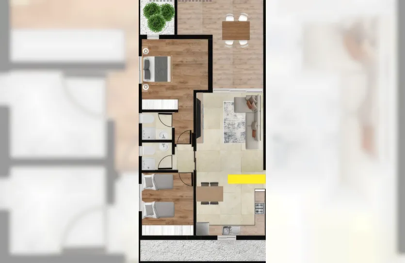 2-bedroom apartment - 14864, photo 7