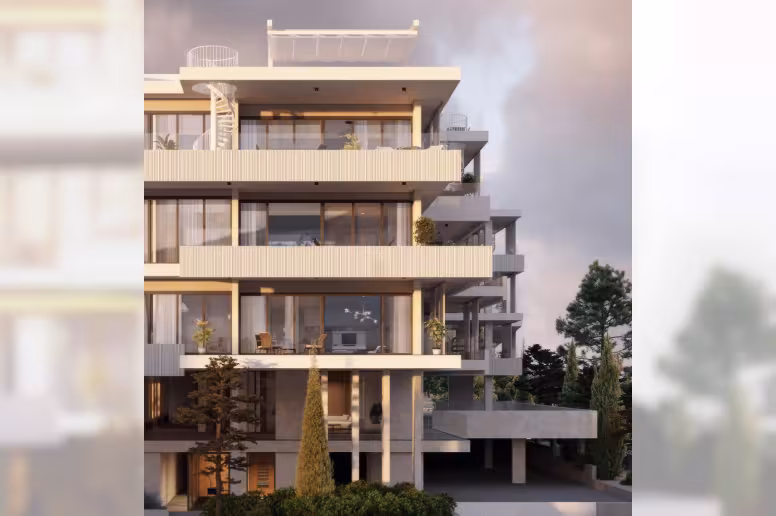 Penthouse in Panthea, Mesa Geitonia, Limassol - 15669, new development
