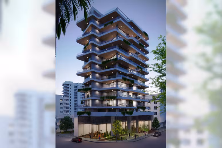 Residential plot with a project in Chrysopolitissa, Larnaca City, Larnaca