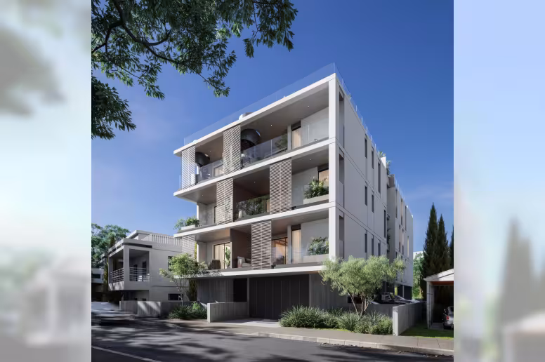 1 bedroom penthouse in Mesa Geitonia, Limassol